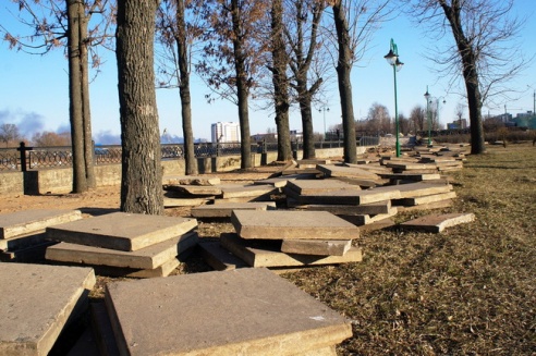 В Могилёве обустраивают новый причал на Днепре