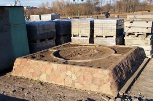 В Могилёве обустраивают новый причал на Днепре