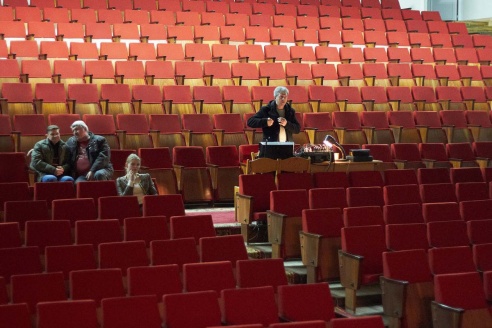 Так "Резонанс" готовился к сегодняшнему концерту. ФОТО