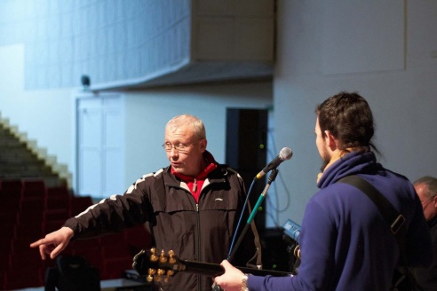 Так "Резонанс" готовился к сегодняшнему концерту. ФОТО