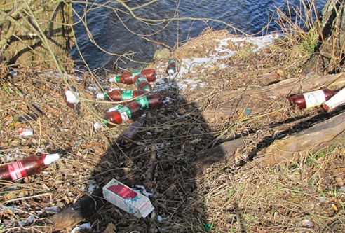 Смецяць, дзе папала