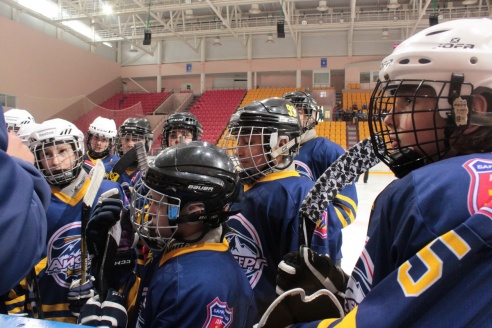 Фоторепортаж: На юношеском турнире юные хоккеисты из Барановичей обыграли витебскую команду