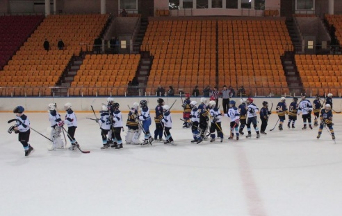 Фоторепортаж: На юношеском турнире юные хоккеисты из Барановичей обыграли витебскую команду