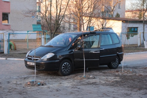 “Зялёная зона” ці паркоўка?