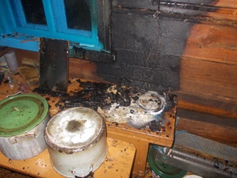 Пожары в Чудине и Больших Круговичах