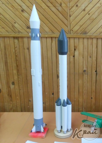 Модели военных кораблей, бронетехники, самолетов были представлены на конкурсе стендового моделирования в Вилейке (ФОТО)