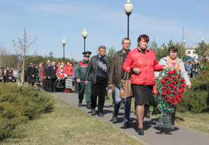 В Костюковичах сегодня прошел митинг-реквием, посвященный 29-годовщине со дня аварии на Чернобыльской АЭС (+ фото)