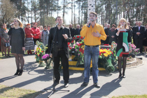 В Костюковичах сегодня прошел митинг-реквием, посвященный 29-годовщине со дня аварии на Чернобыльской АЭС (+ фото)