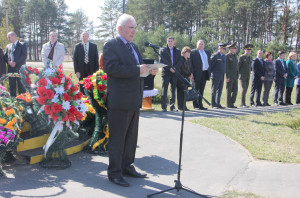 В Костюковичах сегодня прошел митинг-реквием, посвященный 29-годовщине со дня аварии на Чернобыльской АЭС (+ фото)