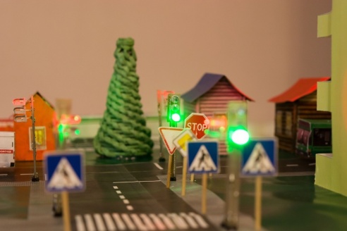 Барановичская ГАИ поздравила победителей конкурса «Безопасные дороги детства»