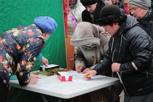 В Барановичах православные христиане встретили Вербное воскресенье