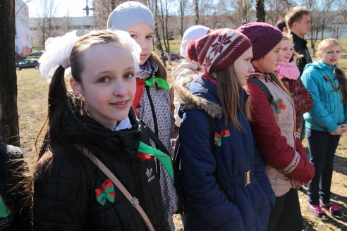 В Барановичах появилась новая аллея