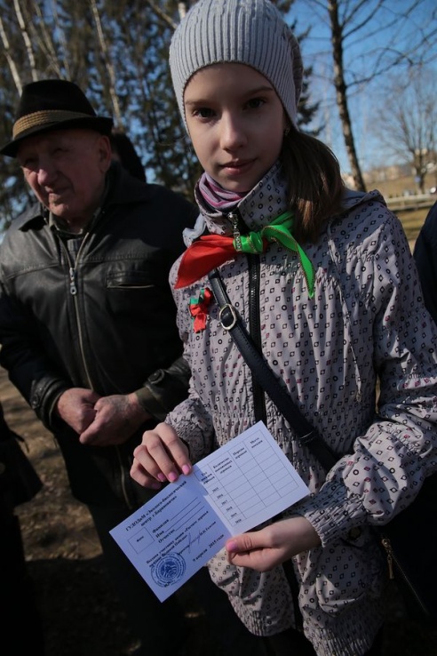 В Барановичах появилась новая аллея