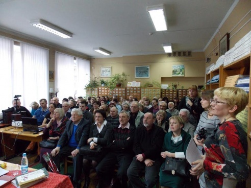 У Віцебску адбылася юбілейная творчая вечарына Уладзіміра Папковіча