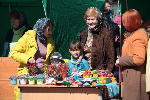 Освящение пасхальной пищи в Барановичах