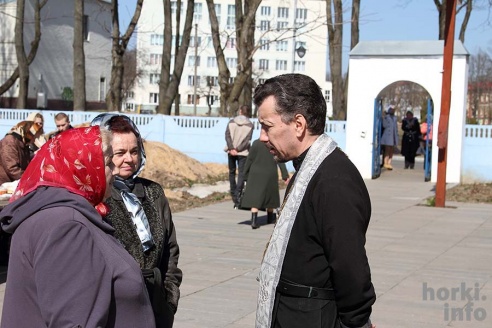 Как православные Горок встречали Пасху. ФОТО