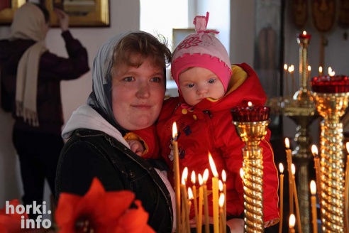 Как православные Горок встречали Пасху. ФОТО