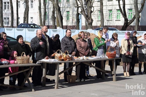 Как православные Горок встречали Пасху. ФОТО