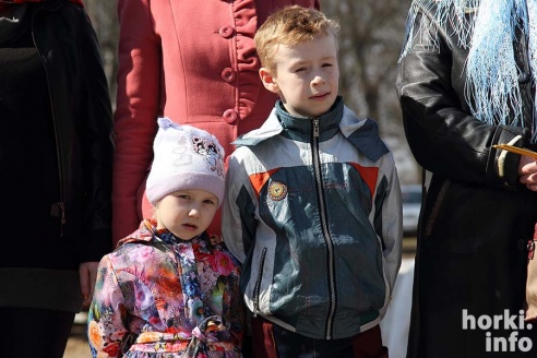 Как православные Горок встречали Пасху. ФОТО