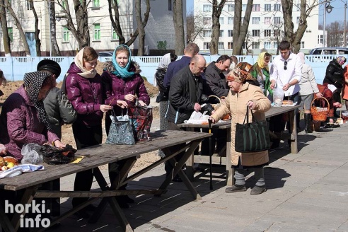 Как православные Горок встречали Пасху. ФОТО