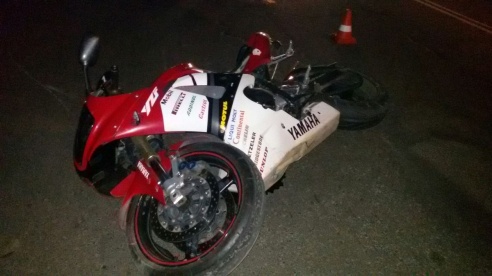 В Барановичах автомобиль сбил мотоциклиста