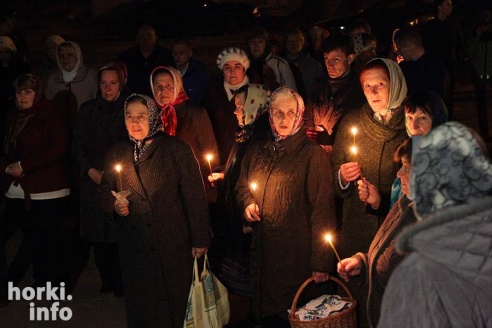 Пасха в Горках: всеночная. ФОТО