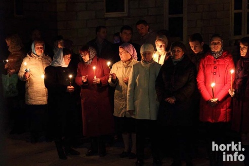 Пасха в Горках: всеночная. ФОТО