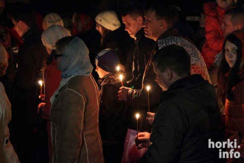 Пасха в Горках: всеночная. ФОТО