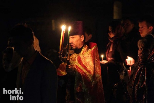 Пасха в Горках: всеночная. ФОТО