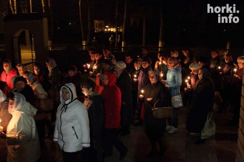 Пасха в Горках: всеночная. ФОТО