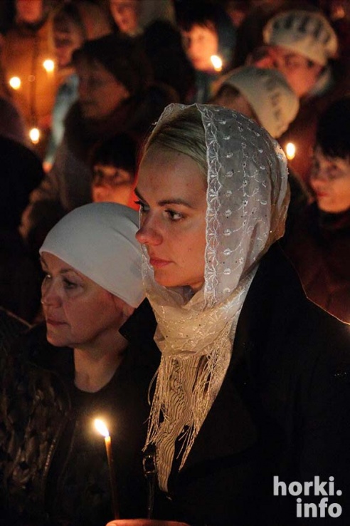 Пасха в Горках: всеночная. ФОТО