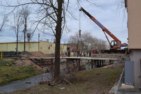 ФОТОФАКТ: В Глубоком скоро появится новый мост