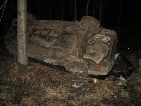 В Барановичах перевернулся «Опель»: один человек погиб, двое получили травмы