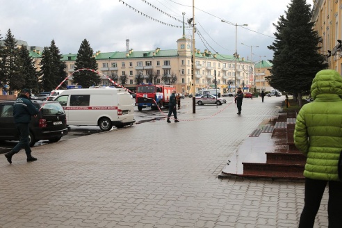 В Барановичах проходят учения силовых структур