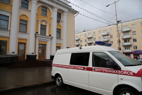 В Барановичах проходят учения силовых структур