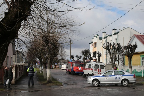 В Барановичах проходят учения силовых структур