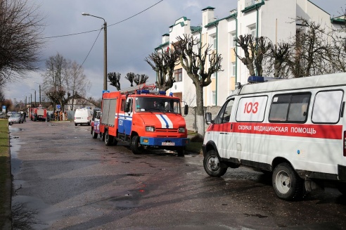 В Барановичах проходят учения силовых структур