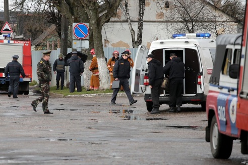 В Барановичах проходят учения силовых структур