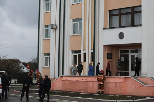 В Барановичах проходят учения силовых структур