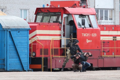 В Барановичах прошли масштабные учения сил территориальной обороны