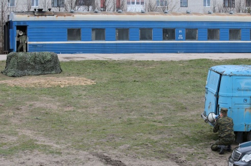 В Барановичах прошли масштабные учения сил территориальной обороны