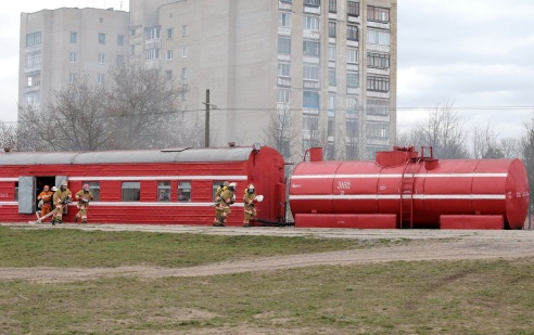 В Барановичах прошли масштабные учения сил территориальной обороны