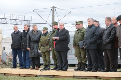 В Барановичах прошли масштабные учения сил территориальной обороны