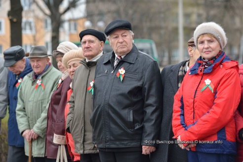 В Бобруйске заложили сквер Победителей