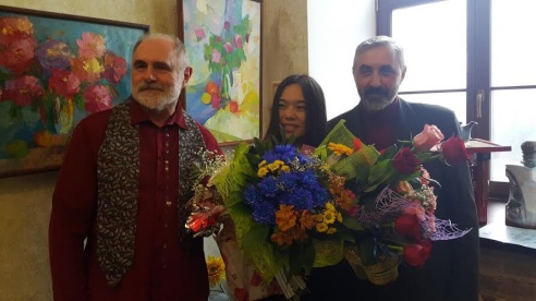 В Витебске открылась выставка китайской художницы Ли Жуйся