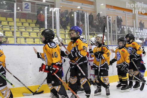На детском республиканском турнире по хоккею горецкие ребята завоевали второе место