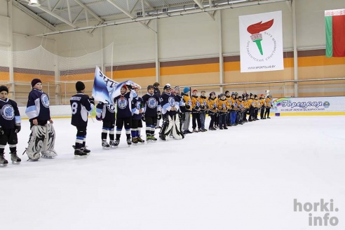 На детском республиканском турнире по хоккею горецкие ребята завоевали второе место