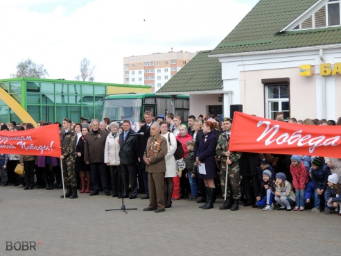 Агитпоезд «Цветы Великой Победы»