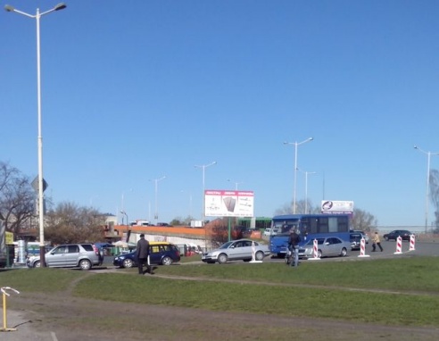 Закрытие улицы Тельмана в Барановичах создало на мосту огромную пробку