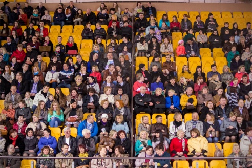 Как это было: в Барановичах выступил шоу-балет «Тодес»